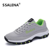 Zapatos cómodos para correr para hombre, zapatos deportivos ligeros transpirables de verano, zapatillas deportivas de plataforma atléticas de malla AA51107 2024 - compra barato