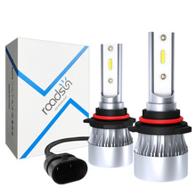 Car Light H4 H7 Led Bulb Headlight H1 9005 9006 hb4 hb3 H11 Led Lamp 72W 12V 6000k CSP Chip Automotivo 2024 - buy cheap