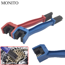 Hot Motorcycle Chain Maintenance Cleaning Brush Cycle Cleaner Tool For YAMAHA WR 250X 250R 450F TTR 125 250 600 TTR250 Blue/RED 2024 - buy cheap