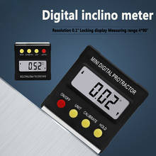 Cube Inclinometer Angle Gauge Meter Digital LCD Protractor Electronic Level Box 2024 - buy cheap