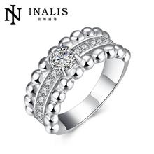 2016 New Hot sell Silver Plated rings for women wedding ring fashion jewelry engagement ring gift for lovers R796-8 2024 - buy cheap