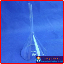 Embudo triangular de vidrio para laboratorio, diámetro de 90mm, 4 unids/lote 2024 - compra barato