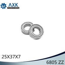 6805ZZ Bearing 25*37*7 mm ( 10 PCS ) ABEC-1 Metric Slim Thin Section 61805Z 6805 Z ZZ Ball Bearings 6805Z 2024 - buy cheap