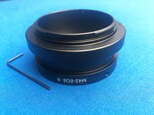 Adaptador de lente embutida m42 42mm, parafuso para adaptador canon eosr r r r rf 2024 - compre barato