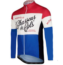 Morvelo-maillot de Ciclismo para hombre, Ropa deportiva de equipo profesional para bicicleta de montaña, maillot de manga larga, 2018 2024 - compra barato