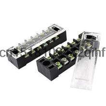 2 Pcs 600V 15A 6-Position Screw Electric Barrier Terminal Block Wire Connector 2024 - buy cheap