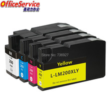 LM200 LM-200XL compatible Ink Cartridge For Lexmark OfficeEdge Pro4000c Pro5500t printer in Russia/Middle East/Oceania market 2024 - buy cheap