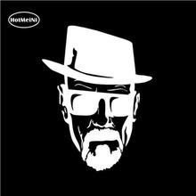 HotMeiNi Heisenberg Breaking Bad Funny Decal Vinyl Car Sticker For Window Bumper Laptop Waterproof Black/Silver 11.9*16cm 2024 - buy cheap