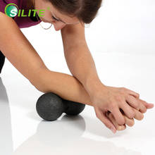 SILITE ПВХ Myofascial релиз фитнес арахис Массажный мяч фасции массажер ролик Йога Acupoint мышцы мяч оборудование 2024 - купить недорого