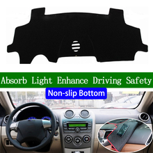 For BYD G3 G3R 2010 2011 2012 2013 2014-2016 Non-slip Bottom Dashboard Cover Car Decals Car Stickers Interior Car Accessories 2024 - buy cheap