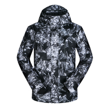 Лыжная куртка Мужская ветрозащитная 2018 куртка для сноуборда Мужская лыжная куртка брендовая зимняя водонепроницаемая дышащая зимняя куртка и пальто 2024 - купить недорого