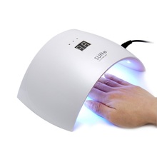 Cabine profissional de led para secagem das unhas, com sensor automático, lâmpada uv, ferramenta para nail art, 100 v a 240v 2024 - compre barato