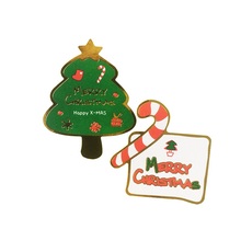 Adesivo selo multifuncional diy, 80 estilos de velocidade feliz natal e árvore, presente, etiqueta de embalagem de cozimento, livro de recortes 2024 - compre barato