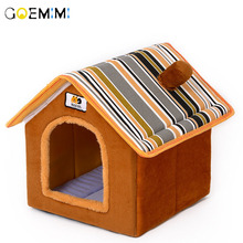 Dog House Portable Indoor Pet Bed Soft Warm and Comfortable Cat Dog Sweet Room pet house Dogs Beds Cat Sleeping Bed 2024 - buy cheap