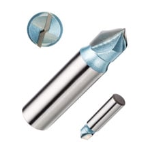 1/2-Inch Cutting Dia 1/2-Inch Shank 90 Degree Double Flute CNC Router V Bit V Type Grooving Router Bit 2024 - buy cheap