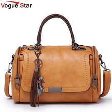 Vintage Ladies Leather Handbags Women Tassel Shoulder Bag Female Zipper Woman Bags 2022 Crossbody Bags For Women Retro L12 2024 - buy cheap