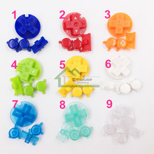 20 set x colorful buttons set replacement for Gameboy Pocket for GBP ON OFF Button AB Buttons D Pads replacement 2024 - buy cheap