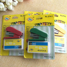 FangNymph Super Kawaii Mini Small Stapler Useful Mini Stapler Staples Set Office Binding Stationery Random color 2024 - buy cheap