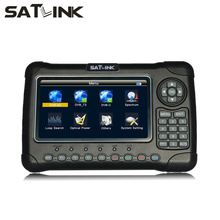 SATLINK-analizador de espectro de detección de Potencia Óptica, WS-6980/T2/Cable Combo, buscador de satélite, medidor MPEG4, H.265, Satfinder 2024 - compra barato