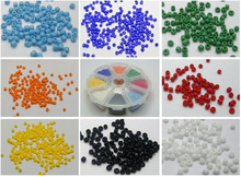 5000 miçangas de semente de vidro opaco 2mm (10/0) + caixa de armazenamento 2024 - compre barato