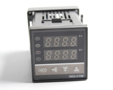 Цифровой ПИД Контроллер Температуры REX-C100 Термостат Для Контроля Температуры Машины Высокое Качество 2024 - купить недорого