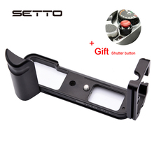 SETTO Quick Release L Plate / L Bracket for Fuji Fujifilm X-T2 XT2 Vertical Shoot Quick Release Plate Hand Grip Holder 2024 - buy cheap