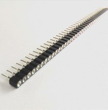 Free shipping 50pcs 1x40 Pin 2.54 2.54MM Round Female Pin Header connector 2024 - buy cheap