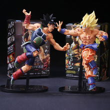 Dragon Ball Z Super Saiyan Son Goku Battle Ver. Фигурка модели игрушки 18 см 2024 - купить недорого