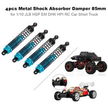 4pcs RC Car Metal Shock Absorber Damper 85mm for 1/10 JLB HSP EM DHK HPI RC Car Short Truck Spare Parts 2024 - buy cheap