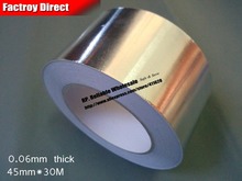 (0.06mm de espessura), 45mm * 30 medidores de fita adesiva condutora face única emi protetor eletromagnético da interferência da onda da fita de cobre 2024 - compre barato