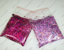 50g x 1/24"(1mm)Laser Holographic Purple&Lilac Dazzling Diamond Glitter Paillette Spangles Shape for Nail Art &Glitter Crafts 2024 - buy cheap