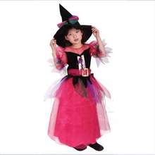 Костюм на Хеллоуин; Детские костюмы; Радужное красивое платье принцессы ведьмы; Костюм для костюмированной вечеринки 2024 - купить недорого