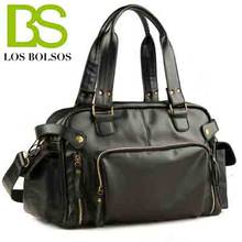 Men's Handbag Tote Bag Large Capacity Travel Bags PU Leather Shoulder Bags to Travel Men Crossbody Weekend Bag Bolsos de Hombre 2024 - buy cheap