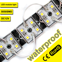 Módulos LED de 4leds SMD5050 impermeables IP65 DC12V, cubierta de hierro para vallas, letreros de neón, cajas de luces de windows, 500 Uds./lote 2024 - compra barato