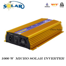 1000W Micro Power Grid Tie Inverter DC 24-45V Input AC 120/230V Output Solar panel and Wind Power Inverter 2024 - buy cheap