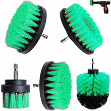 2 3.5 4 5 Drill Brushes Power Scrubber Clean Brush For Leather Plastic Wooden Furniture  Cleaning Power Scrub,  Green 2024 - compre barato