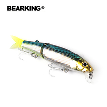 Bearking brand 5PCS Minnow Fishing Lure Laser Hard Artificial Bait 3D Eyes 8.8cm 7.2g Fishing Wobblers Crankbait Minnows 2024 - buy cheap