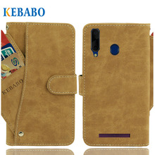 Funda de cuero con ranuras para tarjetas, Cartera de cuero con tapa frontal, Retro, Vintage, para negocios y teléfono móvil 2024 - compra barato