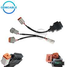 Marine industry diesel engine 6 pin cable for vocom penta vodia5 scanner 8 pin male femal vocom 88890030 diagnosis scanner cable 2024 - buy cheap