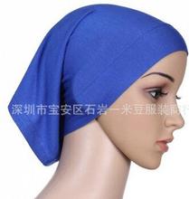 1pcs/lot Muslim Islamic Arabian hijab modal soft solid candy color plain hijabs casual cap free size 2024 - buy cheap