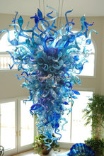 Free Shipping New Arrival 100% Handmade Murano Glass Chandelier Designs for Ceiling 2024 - buy cheap