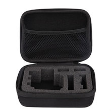 Портативная маленькая Экшн-камера EVA чехол Защитная камера сумка для Go Pro Hero 2 3 + Xiao Mi Yi SJcam спортивный пылезащитный Дорожный Чехол 2024 - купить недорого