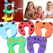 Baby Helper Safety Protector Doorway 5pcs Kids Cartoon Door Stoper Child Safety Guard Finger Protect Baby Animal Jammers Infant 2024 - buy cheap