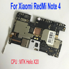 Global Firmware Electronic mainboard Motherboard unlocked Circuits Fee For Xiaomi RedMi NOTE 4 hongmi NOTE4 Power flex Cable 2024 - buy cheap