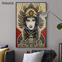 Enfeite arte de parede grande 1 peça, posters para sala de estar, arte da rua, impressão hd em tela, pinturas, decoração de casa, imagens, moldura 2024 - compre barato