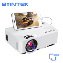 BYINTEK небо L5 Мини светодиодный Портативный видео проектор для дома Театр Поддержка Full HD 1080 P 2024 - купить недорого