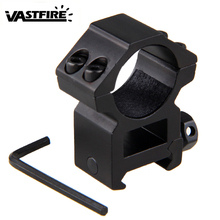 VASTFIRE 20mm Dovetail Mount/Ring For Rifle Sight Tactical Barrel Rail Gun Mounts For Hunting Flashlight Laser Scope Ring 25.4mm 2024 - buy cheap
