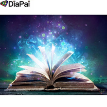 DIAPAI 100% Full Square/Round Drill 5D DIY Diamond Painting " Book light scenery"Diamond Embroidery Cross Stitch 3D Decor A19842 2024 - buy cheap