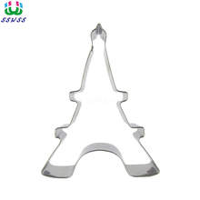 Direct Selling,Exquisite Large Iron Tower Shape Cake Decorating Fondant Cutters Tools,Architecture Cookie Biscuit Baking Molds 2024 - buy cheap