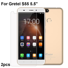 2PCS Gretel S55 Tempered Glass 9H High Quality Protective Film Explosion-proof Screen Protector For Gretel S55 2024 - buy cheap